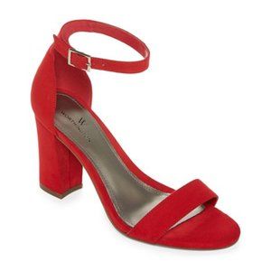 Worthington Womens Beckwith Heeled Sandals